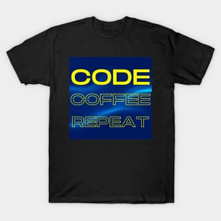 Code Coffee Repeat T-Shirt